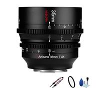 7artisans 35mm T1.05 APS-C Frame Vision Series Cine Lens Wide Angle Large Aperture Cinematic Lens for Sony E Mount Camera A7 Series FX3 A7S3 A7M3 A7R3 A7M4