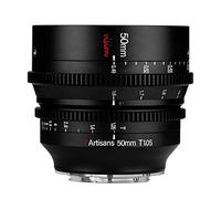 7artisans 50mm T1.05 Cine Lens Large Aperture Manual Focus Cinema Lens E Mount for Sony