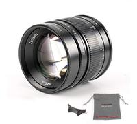 7artisans 55mm F1.4 APS-C Manual Fixed Lens for Fuji X Mount Cameras Like X-A1 X-A10 X-A2 X-A3 X-AT X-M1 XM2 X-T1 X-T10 X-T2 X-T20 X-Pro1 X-Pro2 X-E1 X-E2 X-E2s (Black)