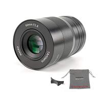 7artisans 60mm F2.8 Macro APS-C Wide Angle Fisheye Fixed Lens For Compact Mirrorless Cameras Canon EOS-M/EOS-M2/EOS-M3/EOS-M100/EOS-M5/EOS-M6/EOS-M50/EOS-M10/EOS-M200-Black