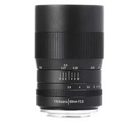 7artisans 60mm F2.8 Macro Manual Focus Camera Lens APS-C Mirrorless Camera lens for Fujifilm Fuji Cameras Like X-A1 X-A2 X-AT X-M1 XM2 X-T1 X-T2 X-T10 X-Pro1 X-E1 X-E2