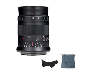 7artisans 60mm F2.8 Mark II Macro Manual Focus Camera Lens APS-C Mirrorless Camera lens for Fujifilm Fuji Cameras Like X-A1 X-A2 X-AT X-M1 XM2 X-T1 X-T2 X-T10 X-Pro1 X-E1 X-E2