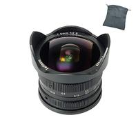 7artisans 7.5 mm F2.8 Fisheye Lens 180 Degree Angle Apply to All Single Series for Canon Compact Mirrorless Cameras Canon EF-M Mount M1 M2 M3 M5 M6 M10