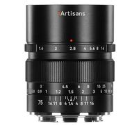 7artisans 75mm f/1.4 L-mount - Zwart
