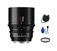 7artisans 85mm T2.0 Full Frame Large Aperture Cine Cinematic Professional Film Lens for Sony E Mount Mirrorless Camera A6000 A6300 A6400 A7C A7SII A7MII A7MIII A7MIV A9 A7RII A7RIII