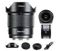 7artisans AF 10mm F2.8 for E-mount Autofocus camera lens, 105.3°, 232 g, APS-C AF/MF lens with fixed ultra-wide angle for Sony E-mount Alpha a7, a7II, a7III, a7R, a7RII, a7RIII, a7RIV, a7S, a7SII