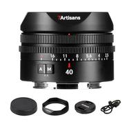 7artisans AF 40mm F2.5 Full Frame Lens for E-mount, 90g, auto/manual focus, large aperture, human eye recognition, compatible with Sony FX A1, A9, A7M, A7R, A7S, A7C, ZVE series, FX3, A9II, A7M2, A7S2