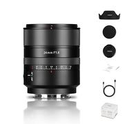 7artisans AutoFocus 24mm F1.8 Full Frame Lens,F1.8 Large Aperture,Support Automatic/Manual Compatible for Sony FX A1 A9 A7M A7R A7S A7C ZVE Series FX3,A9II,A7M2,A7S2