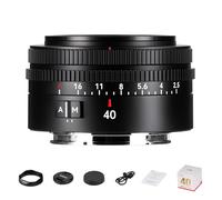 7artisans AutoFocus 40mm F2.5 Full Frame Lens,Support Automatic/Manual Compatible for Sony FX A1 A9 A7M A7R A7S A7C ZVE Series FX3,A9II,A7M2,A7S2