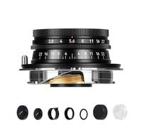 7artisans M35mm F2.8 Full Frame Manual Focus Prime Lens Compatible for Leica M-Mount Cameras Like Leica M-M Leica M240 M3 M6 M7 M8 M9 M9p M10
