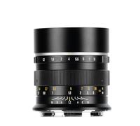 7Artisans MF 50mm F1.2 Manual Lens for APS-C Cameras - with Large Aperture, Luminous Scale and Metal Housing (for E/X/Z/M43) (M43 Mount)