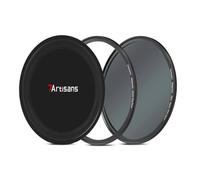 7artisans Nano Magnetic Filter UV Filter ND Light Reduction Filter/CPL Polarization Filter/GND Gradient Filter/Black Mist 1/4 Portrait Photography Filter Suitable for Lens(77mm ND64)