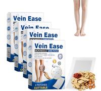 7Box Varicose Vein Microneedle Patches - Advanced Leg Treatment Patches, Gentle & Comfortable Formula for Daily Use, Breathable & Skin-Friendly, Promotes Healthier-Looking Legs (D-4Box)