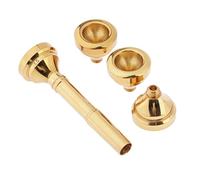 7c 5c 3c 1.5c Mouthpiece for Bb Trumpet Gold Plated Multi-Purpose Golden