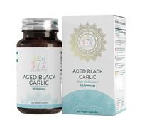 7C Aged Black Garlic Capsules, 180 Capsules, 10,000mg Garlic Extract | Odourless Aged Black Garlic Extract | 10,000mg per Capsule | Non-GMO, Gluten & Allergen Free | Manufactured in the UK