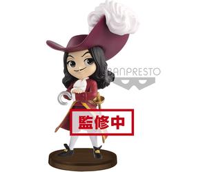 7Cm Captain Hook Peter Pan Disney Qposket Petit Villains BANPRESTO