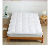 7CM Deep Luxury Duck Feather & Down Mattress Topper Single/Double/King/SuperKing (KING Size 150cm x 200cm+7cm)