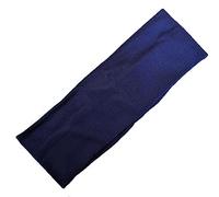 7cm Navy Blue Stretch Headband Bandeau Sports Dance Gym Training Make Up Hair Band for Women Girls by Glitz4Girlz