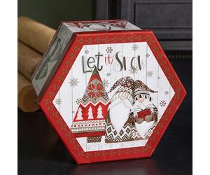 7cm Set of 14 Traditional Vintage Christmas Gonk Tree Baubles