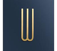 7cm Solid Brass 3D House Plaque Numbers 0-9 Letters A-Z Dash Sign Adhesive Glued Hotel Office Door Number Indoor Mailbox Address Digital Alphabet for Home Outdoor Plates Doorplate Room (W)
