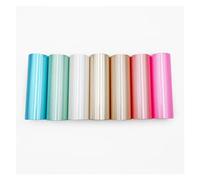 7colors DIY Hot Foil Stamping Paper Pearl Color Transfer Leather PU Gilding Heat Iron Papers Leather Craft