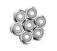 7D Electric Shaver Replacement Head Floating Beard Shaver Blade Head