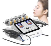 7d Hifu Machine for Facial Lift and Body Shaping, Professional Face & Body Lifting Machine, Facial Beauty Machine with 2 Handles,Safe and Painless for Anti Wrinkle,7heads