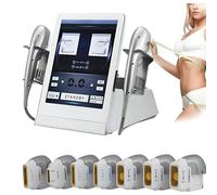 7D HIFU Skin Tightening and Body Slimming Machine with 7 Cartridges, High-Intensity Focused Facial Lifting HIFU Machine Tightens Fine Lines