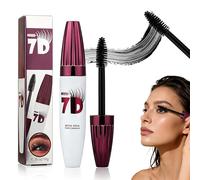 7D Waterproof Volume Mascara, 2026 New Voluminous Lengthening Mascara, Long Lasting Natural Curling Lashes, Waterproof Mascara False Lash Effect Smudge-Proof for Professional Eye Makeup (1PC)