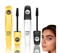 7D Waterproof Volume Mascara, 7D Mascara Black, Voluminous Lengthening Mascara for Natural and Thickening False Lash Effect, Long-lasting Smudge Proof Natural Curling Lashes for Eye Makeup C)