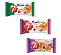 7Days Combo Pack Croissant DB Vanilla Strawberry 80g Chipita Croissant Vanilla Cherry 80g Max Croissant Padure 80g Mixed Flavor Croissant Snack Product of Poland