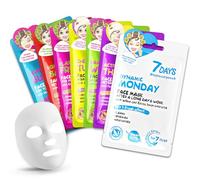 7DAYS Face Masks Skincare | Sheet mask | hydrating face mask set, 7 pack
