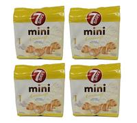 7Days Mini Croissant Spumante 185G Cream Filled Sweet Bakery Healthy Snack Tea Time Snack Poland Pack of 4