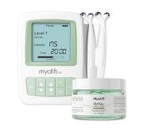 7e Wellness MyoLift TriWave Microcurrent Facial Device for Face Lifting & Toning with Conductive Gel, Probes, Masks - 3-Wave Technology for Skin Firming, Smoothing & Circulation - Face & Neck Care