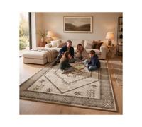 (7ft 10in x 10ft 6in (240x320cm), Radiant) Cashmere Traditional Rug Soft Classic Patterned Area Rug for Living Room Bedroom Hallway