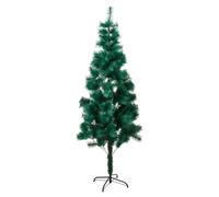 7FT/210cm Green Artificial Pine Needle Christmas Tree