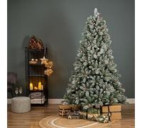 7ft Everlands Snowy Windham Spruce Artificial Christmas Tree