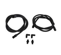 7FT PTFE Transmission Cooler Line Hose with 6AN Fittings for 4L60 700R4 TH350 TH400 Trans, High Pressure Oil Fuel Line for Chevy Muscle Cars Hot Rods