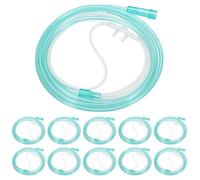 7Ft Soft Oxygen Nasal Cannula for Adult, 10 Pack Nasal Tubing for Oxygen, Kink Resistant Nasal Cannula Oxygen Tubing