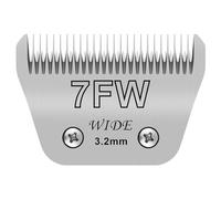 7FW Wide Pet Dog Grooming Detachable Blades,Compatible with Andis,Oster A5,Wahl KM10/Moser 45/Masterclip A5 Clippers,Cut Length 1/8"(3.2mm),Fit for Larger Animals