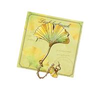 7g Artistic Plant Themed Metal Page Marker, K