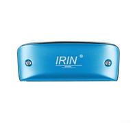 7Hole Blues Harmonica Mouth Organ, Diatonic, For Beginner, Key of C, D, Cool Design (Blue C Key)