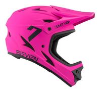 7iDP M1 Full Face Helmet - Fluro Pink, XL