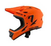 7iDP M1 Full Face Helmet - Matt Orange, XL