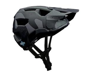 7iDP Project 21 Pro Full Face MTB Helmet - Lightweight, Advanced Protection for Downhill & Enduro (Matte Black Camo, M/L)