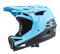 7Protection Project 23 ABS Full Face MTB Cycling Helmet Matt Ocean Blue/Black