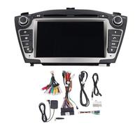 7in 2DIN Car Navigator Multimedia DVD CD Player Quad for 11, Compatible with IX35 2009-2013, GPS Digital Media MP5 Player