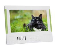 7In Digital Photo Frame, 1024 * 600 Smart Ultrathin Digital Picture Frame Multi-Language Support 32G Memory Card for Video/Picture Playback/Music/Clock Calendar Best Gift(UK) Double the comfort