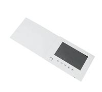 7in Video Greeting Cards, Video Book Auto Playback Video Album, LCD Screen Video Brochure, Digital Greeting Card Gift for Memories Anniversary Wedding