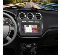 7Inch 2G+64G Android 14 Car Stereo for Ford Connect 2007-2009 Double Din Car Stereo Radio GPS Sat Nav Head Unit w/Wireless Carplay & Android Auto w/Mirror Link BT FM/RDS SWC Split Screen Rear Camera